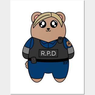 Leon S. Kennedy Bear Posters and Art